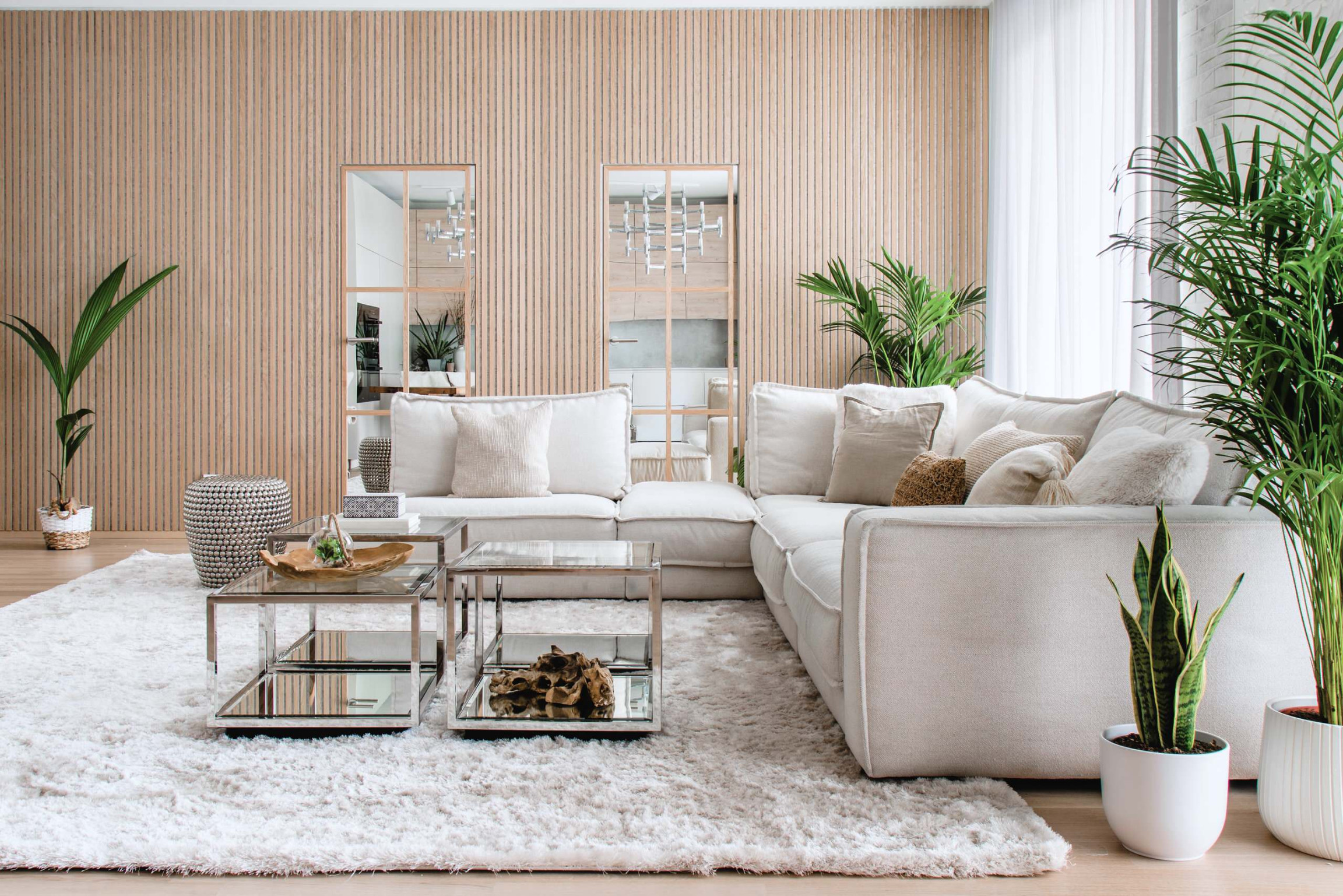 Beige Moderne Wohnzimmer Ideen & Bilder - August   Houzz DE