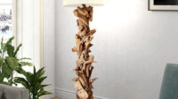 Coole Driftwood-Lampe Fürs Wohnzimmer