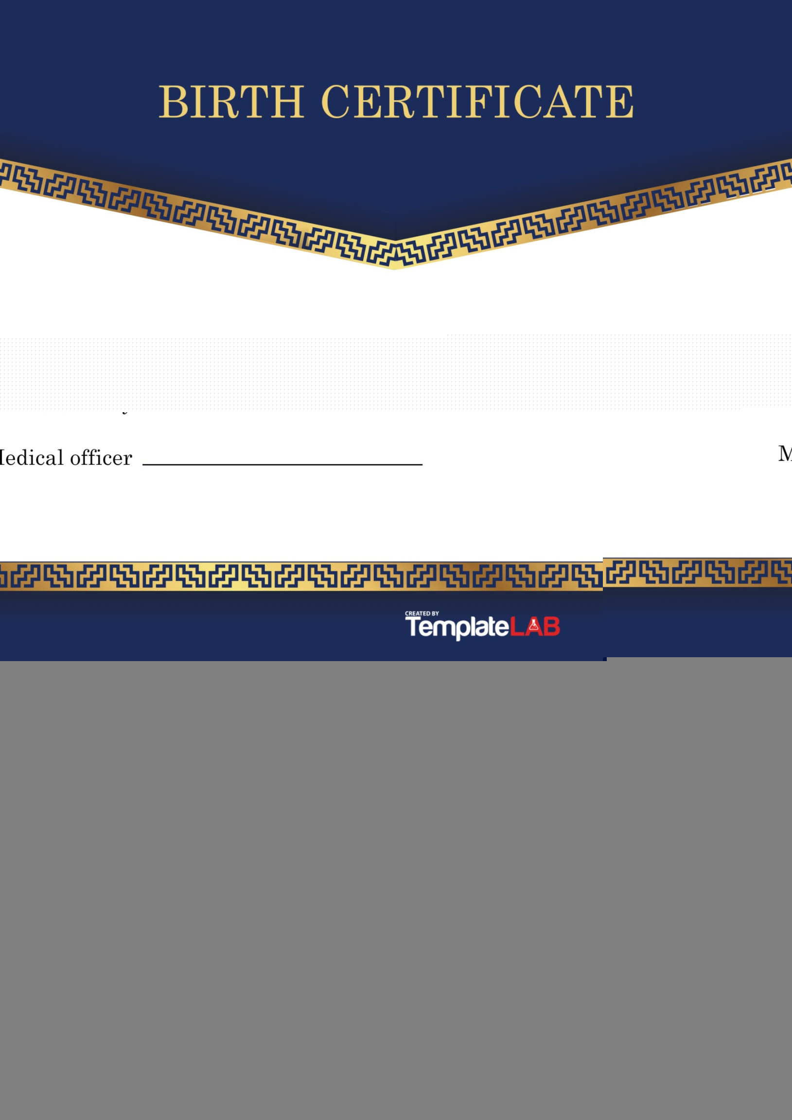 Birth Certificate Templates (Word, PPT & PDF) ᐅ TemplateLab