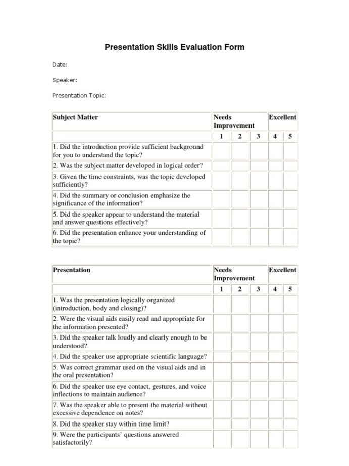 Evaluation Form Oral Presentations  PDF