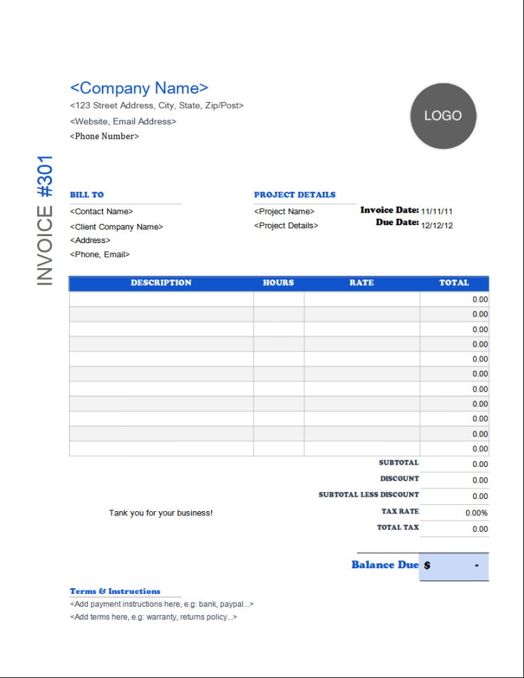 Free Auto Repair & Mechanic Invoice Templates