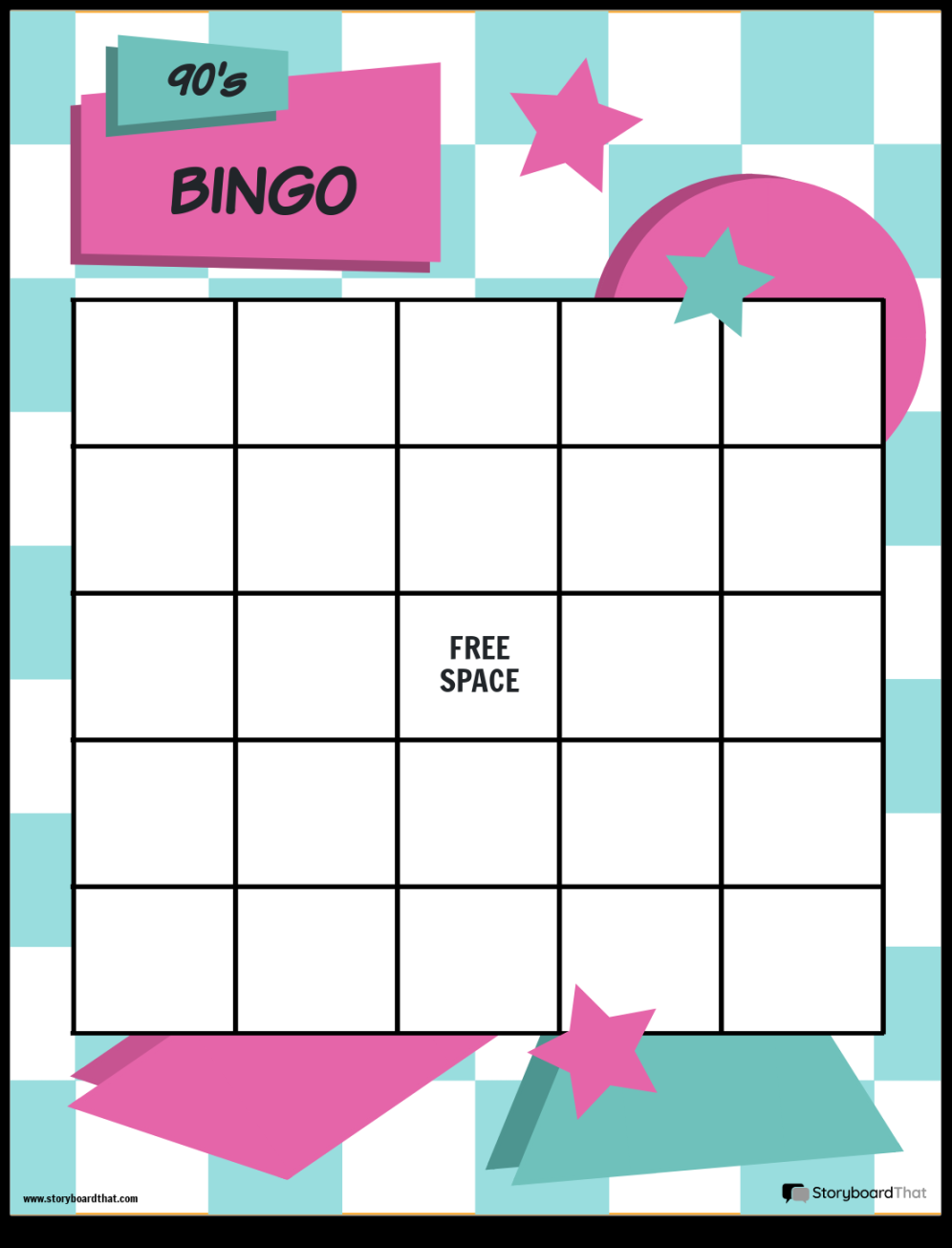 Free Bingo Card & Board Templates: Customize and Print