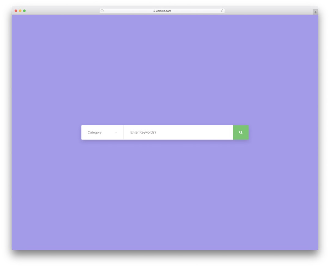 Free CSS & HTML Search Form Examples  - Colorlib