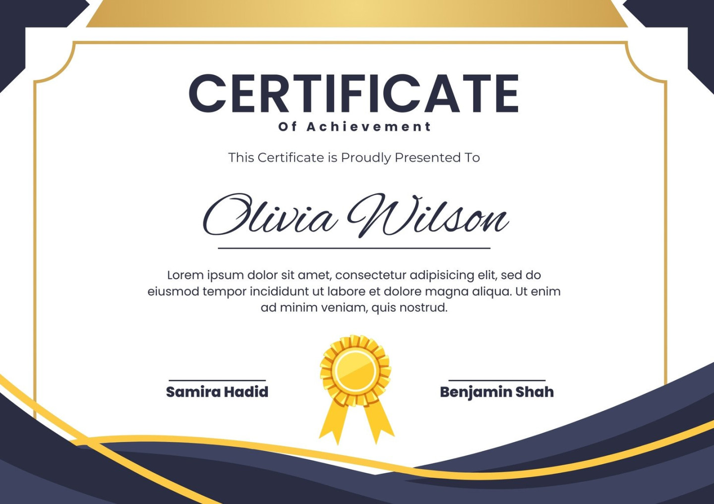 Free printable certificate templates you can customize  Canva