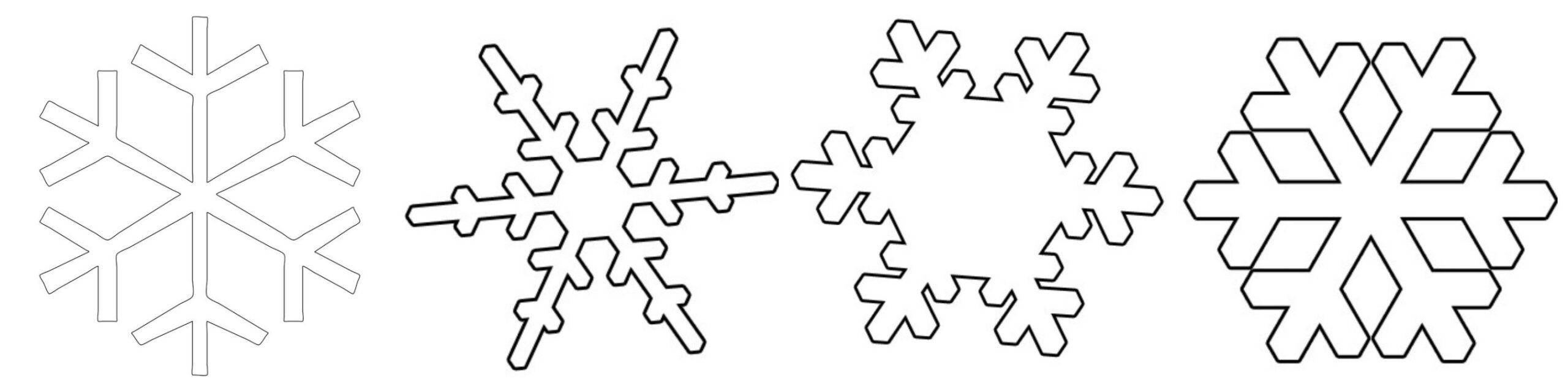 FREE Snowflake Template (Printable PDF) - Crafts on Sea