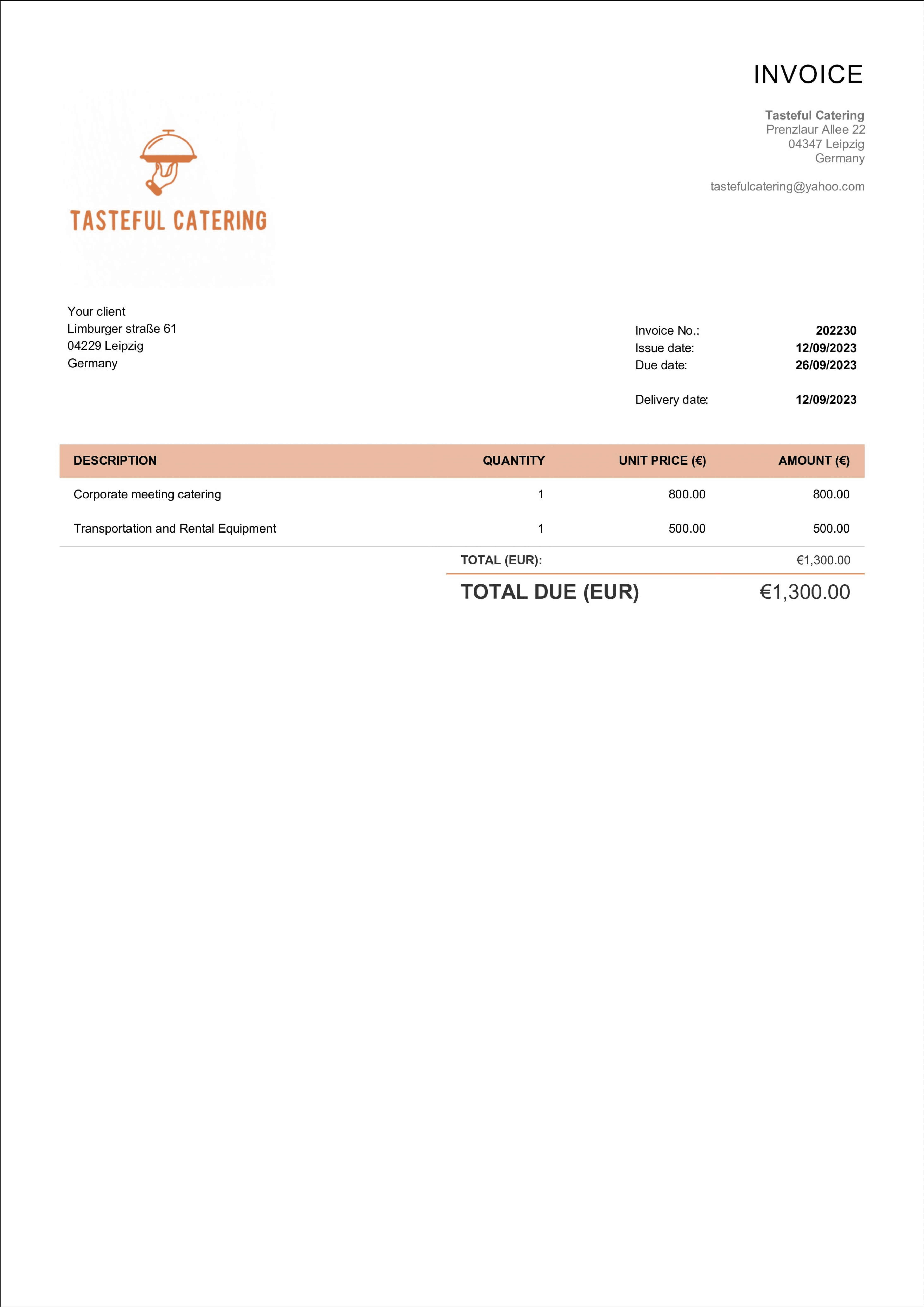 Labor Invoice Template - Free & Editable & Printable  Billdu