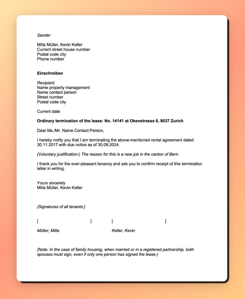 Lease termination: this is how lease termination works!  MOVU