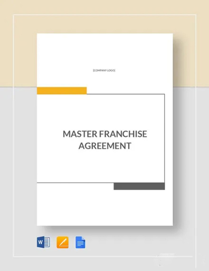 Master Franchise Agreement Template in Word, Pages, Google Docs