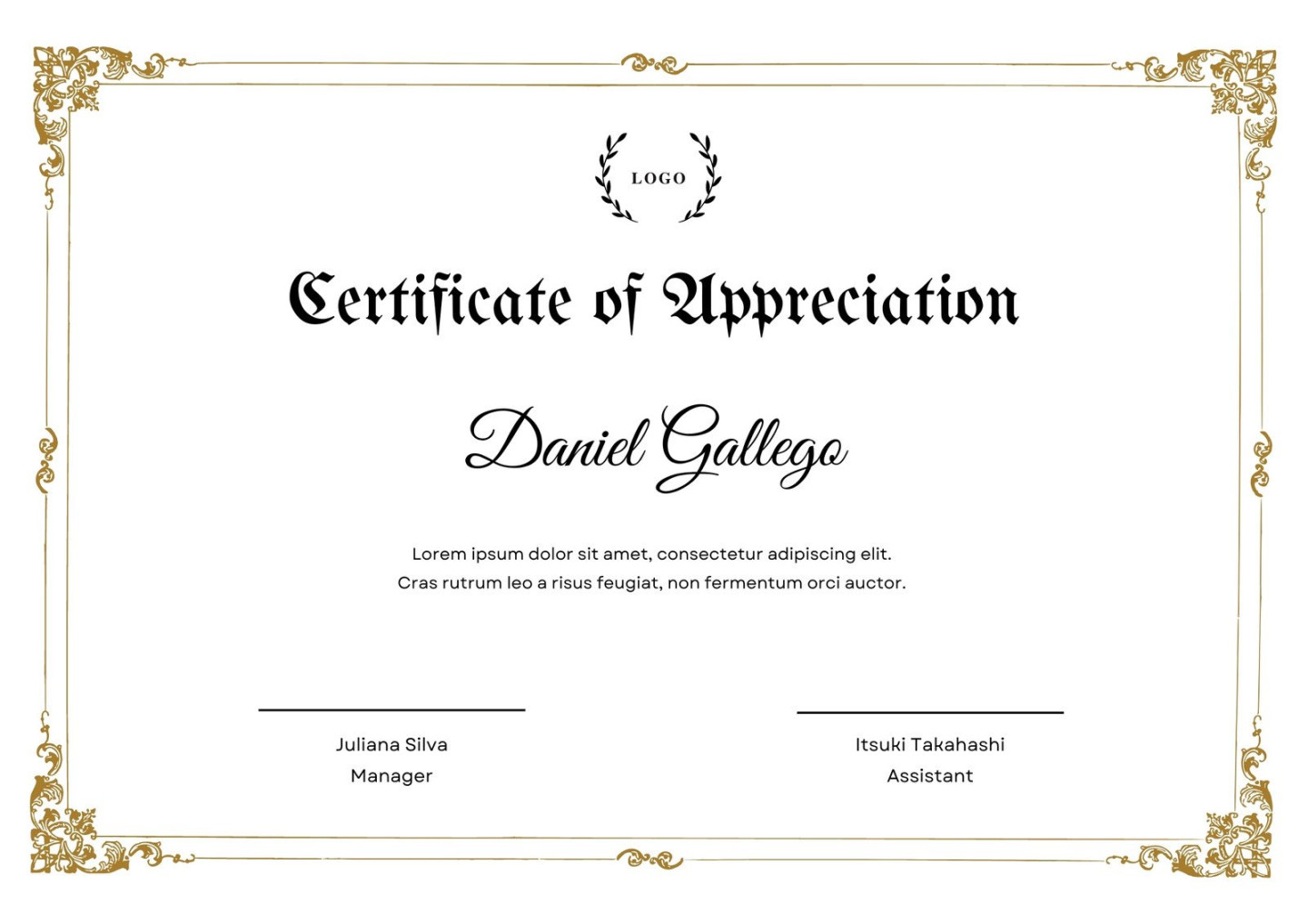 Page  - Free, custom printable appreciation certificate templates